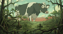 La pauvre vache