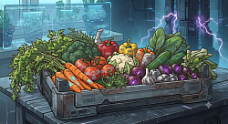 Le panier de légumes