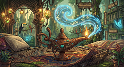La lampe d'aladin