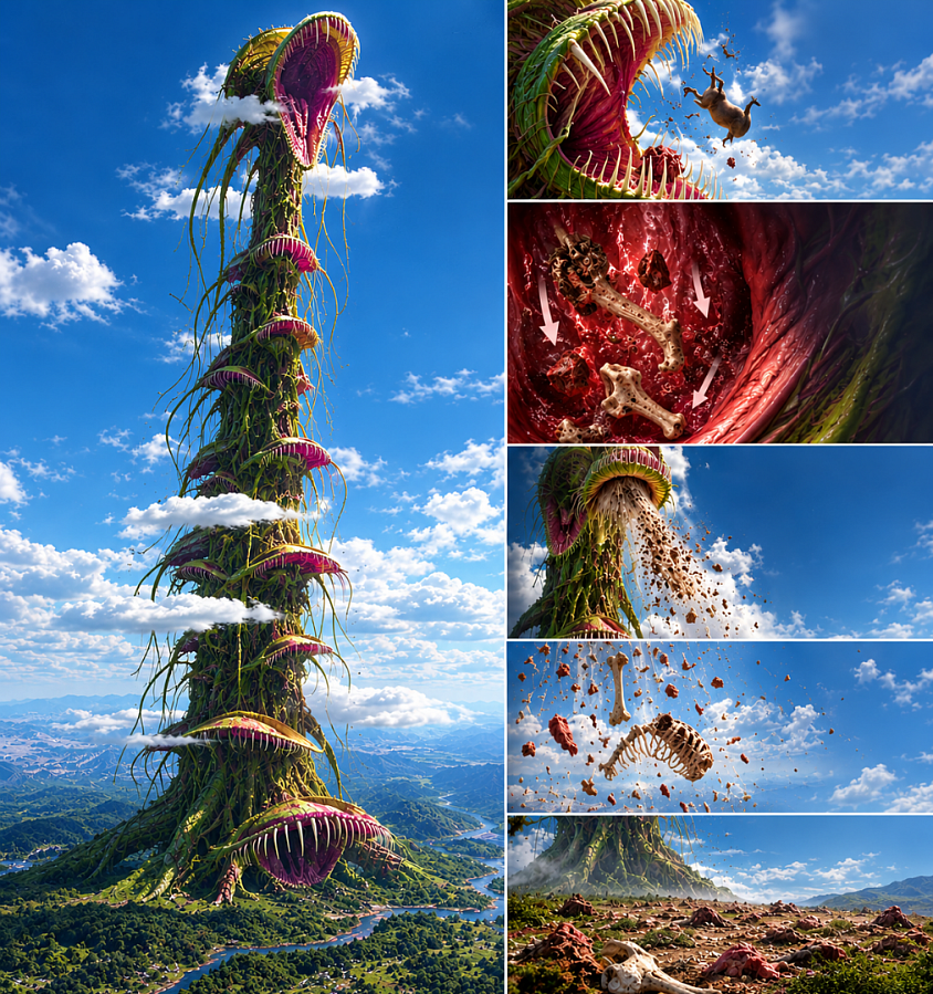 Plante carnivore geante ou la theorie du jardinier...