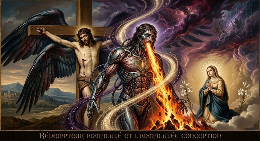 Le feu redempteur du Christ...